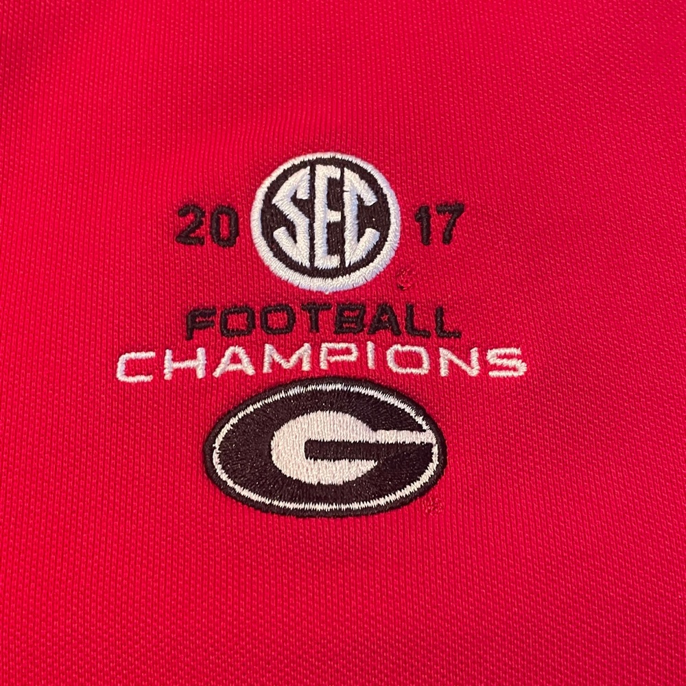 Georgia - Red Polo Shirt - SEC Champs